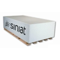 Гіпсокартон стіновий SINIAT SMART 12,5X1200X3000 (3,6м2)