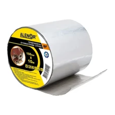 Стрічка бутилкаучукова герметизуюча Alenor BF алюміній 150мм (10м) Стрічка бутилкаучукова герметизуюча Alenor BF алюміній 150мм (10м)