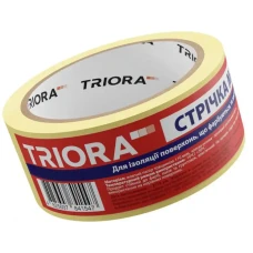 Малярна клейка стрічка TM TRIORA 38 мм х 50м Малярна клейка стрічка TM TRIORA 38 мм х 50м