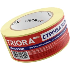 Малярна клейка стрічка TM TRIORA 48 мм х 50м Малярна клейка стрічка TM TRIORA 48 мм х 50м