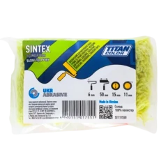 Валик Sintex под ручку 6х30х100 мм, ворс 11 мм TITAN COLOR (1 шт)