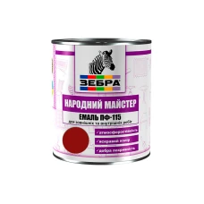 Емаль ПФ-115 ТМ "Народный мастер" 576 стигла вишня 0,9 кг