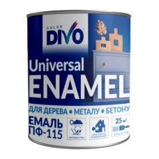 Емаль ПФ-115 TM DIVO біла 0,9 кг