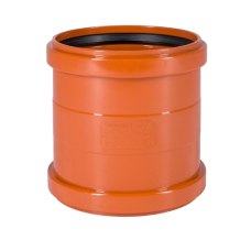 Муфта двойная Ostendorf KG 110 мм ПВХ Муфта двойная Ostendorf KG 110 мм ПВХ