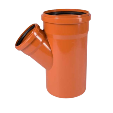 Тройник Ostendorf KG 160/110×45° ПВХ Тройник Ostendorf KG 160/110×45° ПВХ