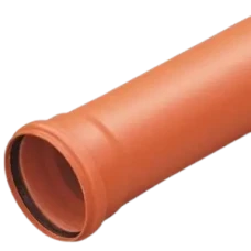 Труба каналізаційна Ostendorf KG 110 мм × 0,5 м ПВХ Труба каналізаційна Ostendorf KG 110 мм × 0,5 м ПВХ
