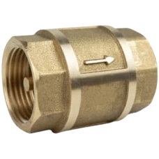 Зворотній клапан латунний Ду 15 (1/2") Зворотній клапан латунний Ду 15 (1/2")