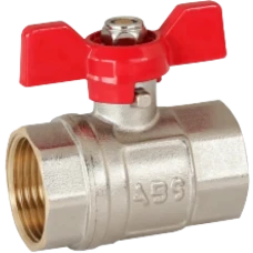 Кран кульовий 1" ВВ метелик (ABS) Кран кульовий 1" ВВ метелик (ABS)