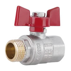 Кран кульовий 1" ЗВ метелик (ABS) Кран кульовий 1" ЗВ метелик (ABS)