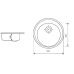 Кухонна мийка Zerix ZS-510R-03 чорна Кухонна мийка Zerix ZS-510R-03 чорна