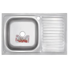 Кухонная мойка накладная Zerix Z8050L-04-160E (Satin) Кухонная мойка накладная Zerix Z8050L-04-160E (Satin)