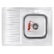 Кухонна мийка накладна Zerix Z8060R-06-160MD (Micro Decor) Кухонна мийка накладна Zerix Z8060R-06-160MD (Micro Decor)
