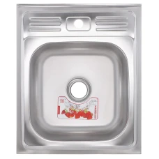 Кухонна мийка накладна Zerix Z5060-04-160E (Satin) Кухонна мийка накладна Zerix Z5060-04-160E (Satin)