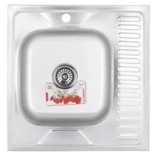 Кухонна мийка накладна Zerix Z6060L-06-160E Кухонна мийка накладна Zerix Z6060L-06-160E