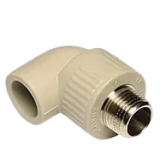 Коліно з зовнішньою різьбою Ekoplastik 20×1/2" PPR (МРЗ) Коліно з зовнішньою різьбою Ekoplastik 20×1/2" PPR (МРЗ)
