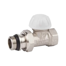Кран радіаторний SD Forte Powerful SF231W15 1/2" прямий з антипротіканням Кран радіаторний SD Forte Powerful SF231W15 1/2" прямий з антипротіканням