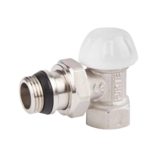 Кран радиаторный SD Forte Powerful SF233W15 1/2" угловой с системой антипротекания Кран радиаторный SD Forte Powerful SF233W15 1/2" угловой с системой антипротекания