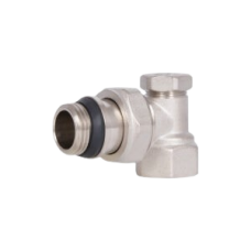 Кран радиаторный SD Plus SD229W15 1/2" ВН угловой с системой антипротекания Кран радиаторный SD Plus SD229W15 1/2" ВН угловой с системой антипротекания