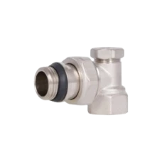 Кран радіаторний SD Plus SD229W15 1/2" ВЗ кутовий з антипротіканням Кран радіаторний SD Plus SD229W15 1/2" ВЗ кутовий з антипротіканням