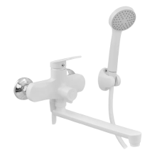 Смеситель для ванны Plamix Lucas-006 EURO SET White Смеситель для ванны Plamix Lucas-006 EURO SET White