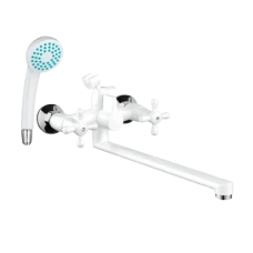 Змішувач для ванни Plamix Sirius-140 White