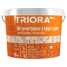Штукатурка структурная акриловая короед 1-1,5мм TRIORA 20 кг Штукатурка структурная акриловая короед 1-1,5мм TRIORA 20 кг