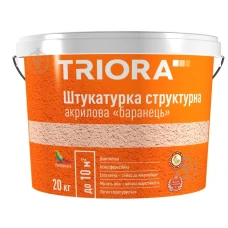 Штукатурка структурна акрилова баранець TRIORA 20 кг Штукатурка структурна акрилова баранець TRIORA 20 кг