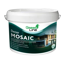 Декоративна мозаїчна штукатурка Dеcor Mosaic 1.0–1.6 мм 10л Декоративна мозаїчна штукатурка Dеcor Mosaic 1.0–1.6 мм 10л