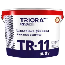 Шпаклівка финишна TRIORA prof TR-11 putty білосніжна 1,5 кг