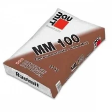 Мурувальная смесь для цегли Baumit MM 100 25кг Мурувальная смесь для цегли Baumit MM 100 25кг