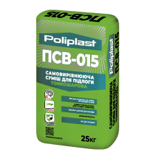 Самовыравнивающая смесь для пола 2-10мм ПСВ-015 POLIPLAST 25кг Самовыравнивающая смесь для пола 2-10мм ПСВ-015 POLIPLAST 25кг