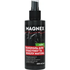 Поліроль для пластику та вінілу матова Лайм 200 мл ТМ MAGNUM Поліроль для пластику та вінілу матова Лайм 200 мл ТМ MAGNUM