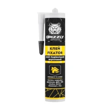 Клей будівельний акриловий FIXATOR ТМ GRIZZLY 280 мл Клей будівельний акриловий FIXATOR ТМ GRIZZLY 280 мл