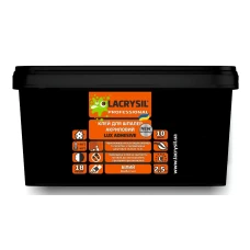 Клей для склошпалер LUX ADHESIVE прозорий 2.5 кг ТМ LACRYSIL Клей для склошпалер LUX ADHESIVE прозорий 2.5 кг ТМ LACRYSIL