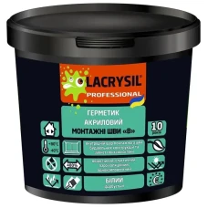Герметик для монтажних швів «В» 7 кг ТМ LACRYSIL