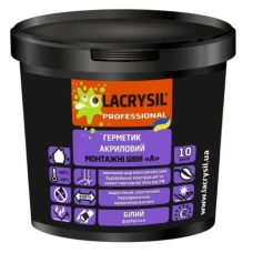 Герметик для монтажних швів «А» 7 кг ТМ LACRYSIL