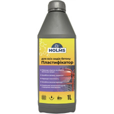 Пластификатор для всех видов бетона ТМ HOLMS 1л Пластификатор для всех видов бетона ТМ HOLMS 1л