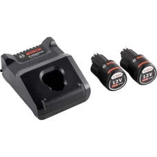 Набір Bosch GBA 12V 2.0Ah (2 шт) та зарядний пристрій GAL 12V-40 Набір Bosch GBA 12V 2.0Ah (2 шт) та зарядний пристрій GAL 12V-40