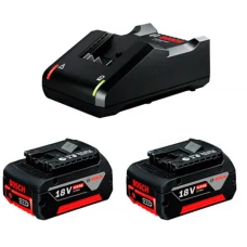Набор Bosch GAL 18V-40 + 2 аккумулятора Bosch GBA 18V 4.0 Ah Набор Bosch GAL 18V-40 + 2 аккумулятора Bosch GBA 18V 4.0 Ah