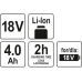 Аккумулятор Li-Ion 18В 4Aч YATO YT-82844 купить в Запорожье Аккумулятор Li-Ion 18В 4Aч YATO YT-82844 купить в Запорожье