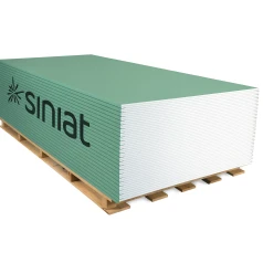 Гипсокартон влагостойкий SINIAT SMART 12,5X1200X2500 (3м2) Гипсокартон влагостойкий SINIAT SMART 12,5X1200X2500 (3м2)
