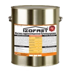 МАСТИКА КРОВЕЛЬНАЯ БУТИЛ-КАУЧУКОВАЯ IZOFAST (20кг) МАСТИКА КРОВЕЛЬНАЯ БУТИЛ-КАУЧУКОВАЯ IZOFAST (20кг)