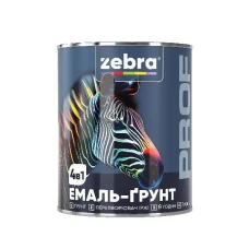 Емаль-ґрунт TM ZEBRA PROF 013P слонова кістка 2,5 кг