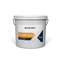 Ґрунтовка глубопроникаюча концентрат 1:10 KM Grunt Block 10кг (100л)  ТМ Krumix