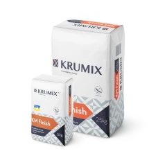 Шпаклівка гіпсова Finish TM Krumix 25кг Шпаклівка гіпсова Finish TM Krumix 25кг