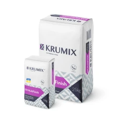 Шпаклевка гипсовая MultiFinish ТМ Krumix 25кг Шпаклевка гипсовая MultiFinish ТМ Krumix 25кг