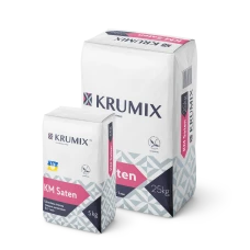 Шпаклівка гіпсова Saten ТМ Krumix 25кг