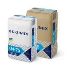 Штукатурка гіпсова КМ-75 для машиного нанесення ТМ Krumix 25кг Штукатурка гіпсова КМ-75 для машиного нанесення ТМ Krumix 25кг